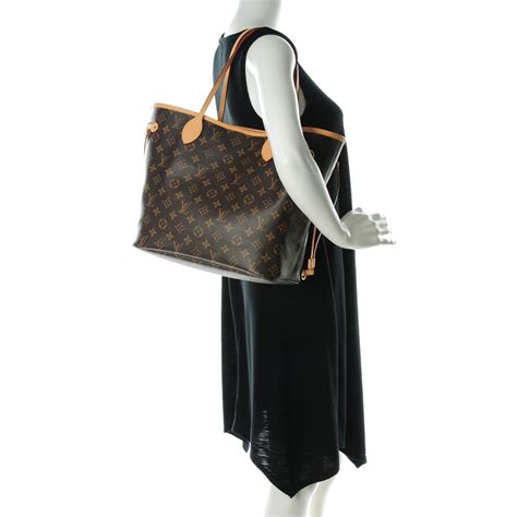 louis vuitton neverfull monogram rose ballerine